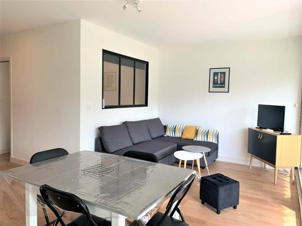 Quiberon, Appart 2 Pieces Renove, A 2 Pas De La Plage, Loggia Sud, Garage, Classe 2*, Pour 3 Pers. - Fr-1-478-182 Ngoại thất bức ảnh