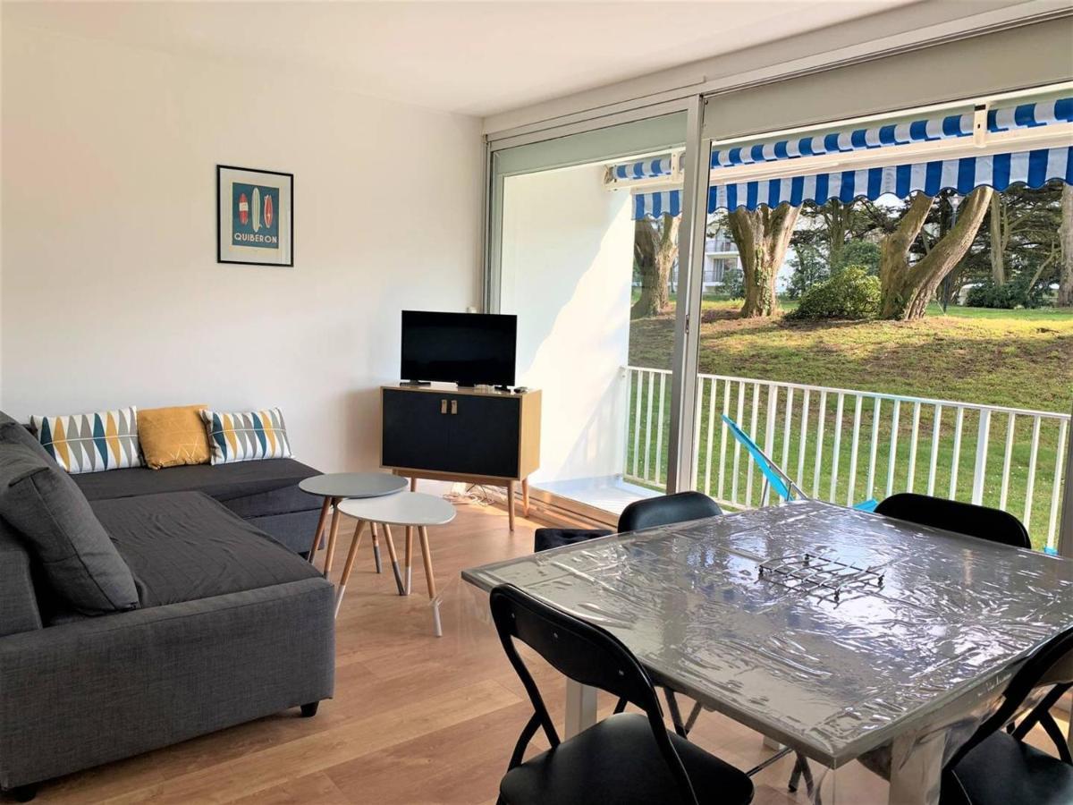Quiberon, Appart 2 Pieces Renove, A 2 Pas De La Plage, Loggia Sud, Garage, Classe 2*, Pour 3 Pers. - Fr-1-478-182 Ngoại thất bức ảnh